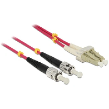 LWL Patchkabel Delock LC - ST 1.00m Multimode Dupl