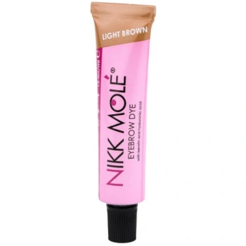 Nikk Mole Eyebrow Dye Light Brown