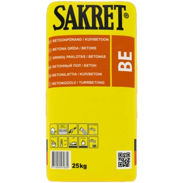 Betons SAKRET BE B-25 40kg 4751006560024
