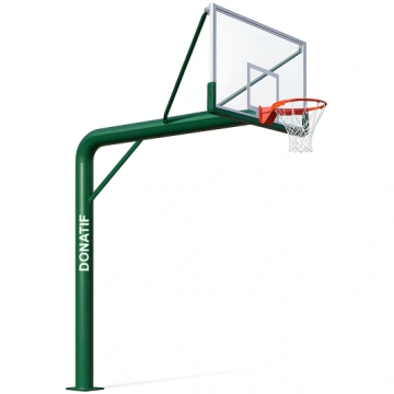 COG120 Single Pole Outdoor Basketball System | Pro
