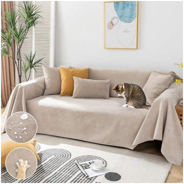 Royhom Scratch Protection Sofa Cat, Chenille Sofa 