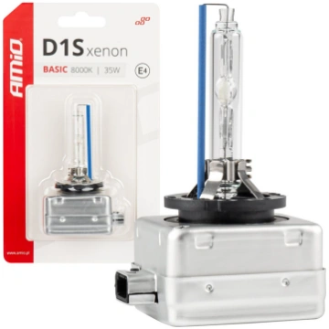 Xenon bulb type D1S 35W 8000K AMiO BASIC blister A