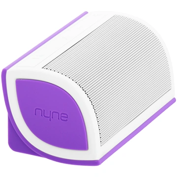 Nyne Mini Bluetooth Speaker Purple/White