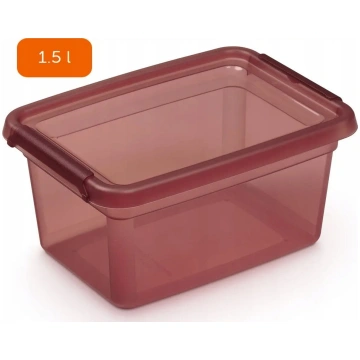 Uzglabāšanas trauks Moxom BaseStore Color 1,5 l, r