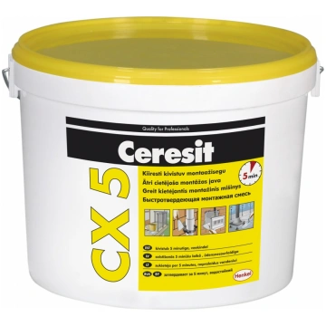 Ceresit Cements 5kg Ceresit CX5 montāžas 590008950
