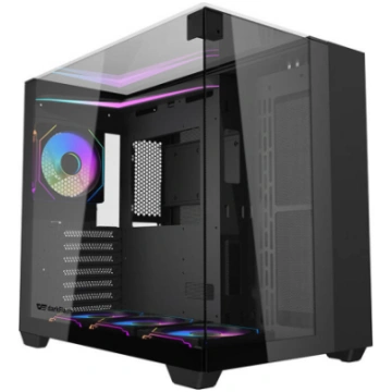 Darkflash TH285 computer case (black) + 4 fans TH2
