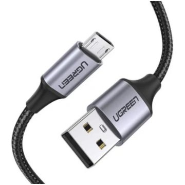 UGreen USB to Micro USB Cable 1m, Melns