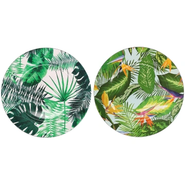 Hawaiian decorative plate Casolaro Hotellerie