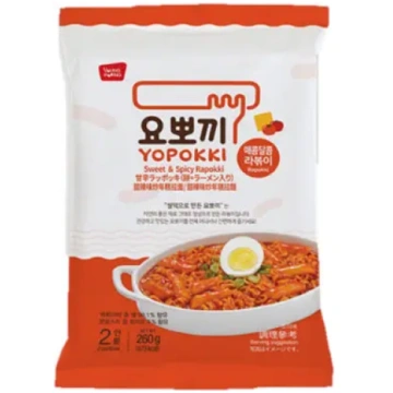 Yopokki Rapokki Sweet&Spicy Pouch 260g/ Yopokki ra