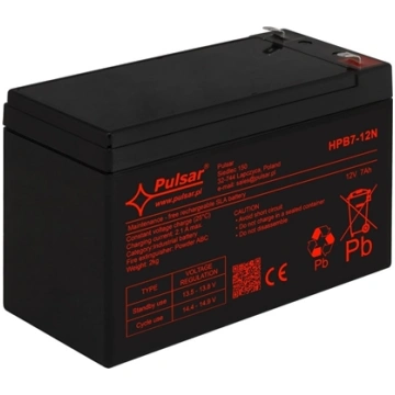 Pulsar HPB7-12N PULSAR Akumulator 7Ah, 12V HPB7-12