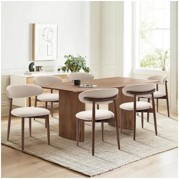 COLAMY Kitchen Chairs, Dining Room Chairs, Set of