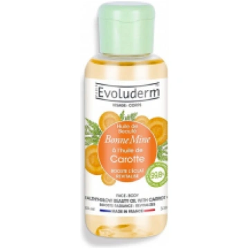 EVOLUDERM Eļļa ar burkānu eļļu sejas un ķermeņa mi