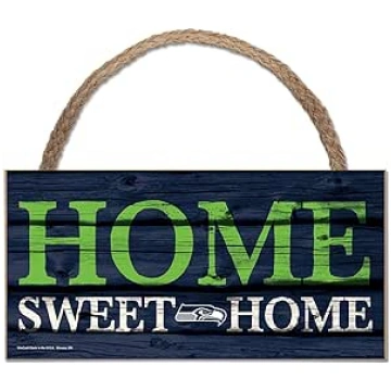 Wincraft NFL koka Seattle Seahawks Wood Home Sweet