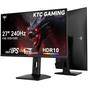 KTC spēļu monitors 240 Hz 27 collu | FHD@240 Hz |