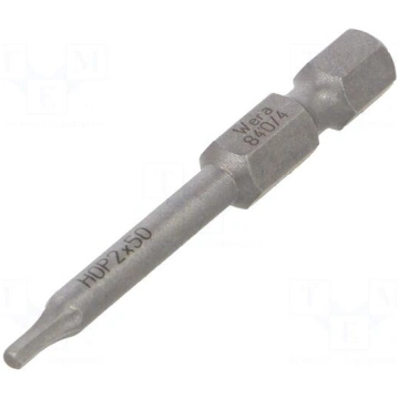 Screwdriver bit | hex key | HEX 2mm | 1/4" | Overa
