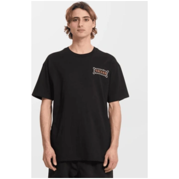 VOLCOM Fa Daniel Shepard Unlocked Sst Black t-krek
