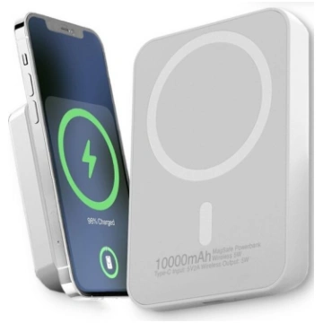 Power bank LIVIO Power Bank MagSafe ārējais tālruņ