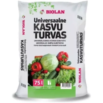 Biolan 75l Dārza kūdrassubstrāts (14kg)