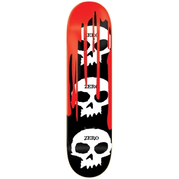 Zero 3 Skull Blood 8.5" Skateboard Deck