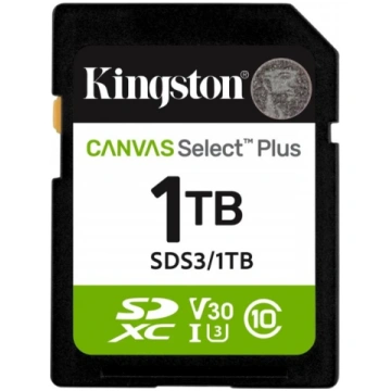 Kingston SDXC Canvas Select Plus 1TB 150R Class 10