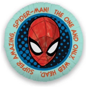 Dekoratīvs spilvens "Zirnekļcilvēka tīmekļa galva"