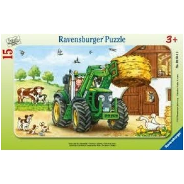Ravensburger Mini Puzzle 06044 15gb. Traktors 4005