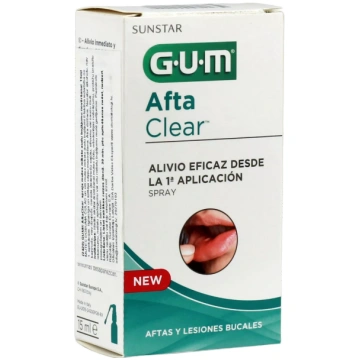 GUM Afta Clear sprejs, 15 ml