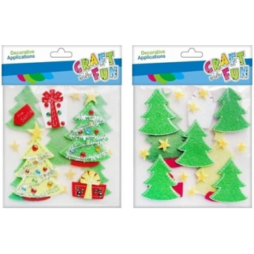 Craft with Fun CF OZDOBA DEK FILC SPRZYL CHOINKA 2