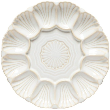 Balts akmensmasas šķīvis ø 25 cm Cristal – Costa N