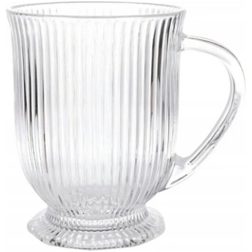 Liela stikla latte Altom Design Selena 500 ml ar r