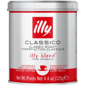 illy Espresso Coffee Classic Roast 125g
