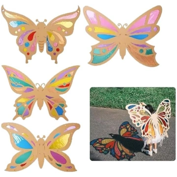 Furrbudie DIY Light Shadow Butterfly Wings materiā