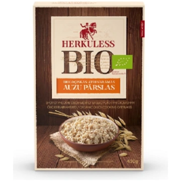 Auzu pārslas HERKULESS BIO, ā/v, 450g (450-17445)