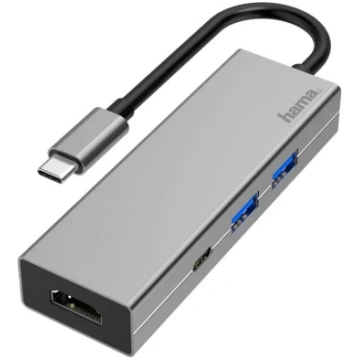 HAMA MULTIPORT USB-C 2xUSB-A 3.2 1xTYP-C, 1xHDMI
