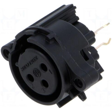 Connector: XLR | socket | female | PIN: 3 | straig