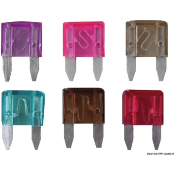 Small blade fuse 15 A (14.006.15) Osculati