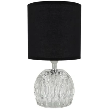Galda lampa ZEFIR E14 MELNS Metroled