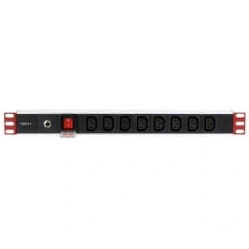 Pagarinātājs Techly, Pro Rack Power Strip 1U, 2 m,