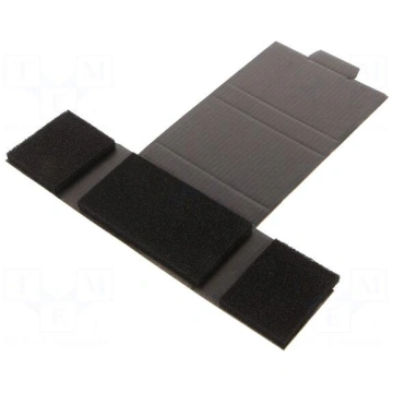 Box with foam lining | ESD | 100x60x15mm ANTISTAT 