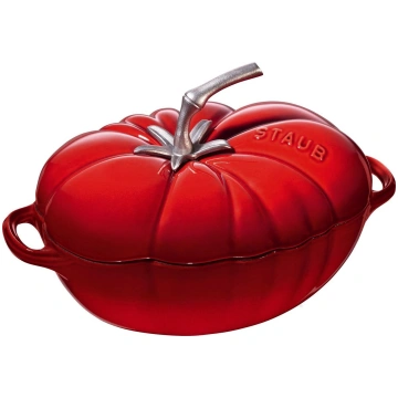 Emalēts čuguna katls Staub Tomate, Ø25 cm, 2.5 l,