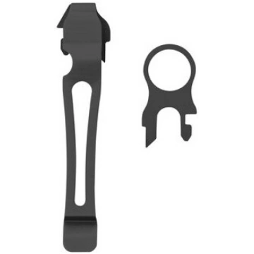 LEATHERMAN klipsa ar gredzenu melns
