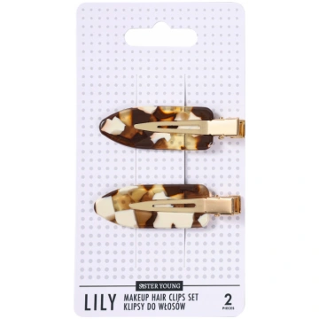 SISTER YOUNG_Lily Makeup Hair Clips Set klipsy do 