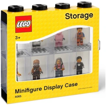 Lego 4065 - Lego - Melna Vitrīna Na Osiem Minifigu
