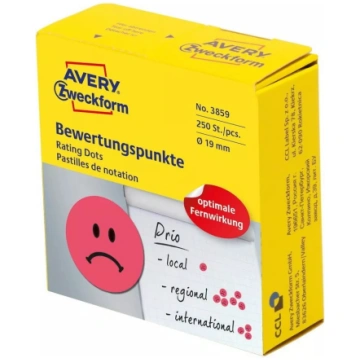 Pašlīmējoša etiķete Aplis Pastāvīga Avery 3859