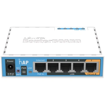 MikroTik RouterBOARD hAP - wireless router - Wi-Fi