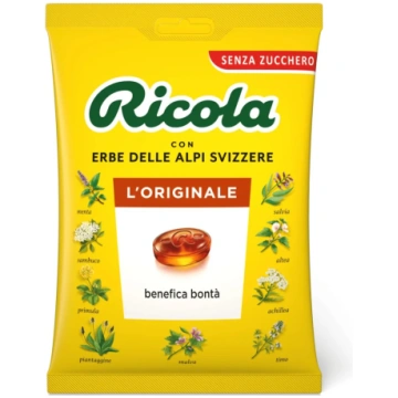 Ledenes bez cukura RICOLA L"Originale, 70g