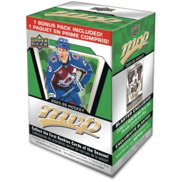 NHL MVP 2025-26 kolekcionējamās kārtis Mass Blaste