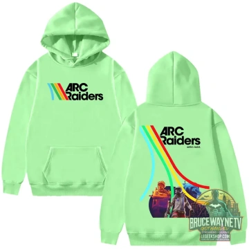 Sweat à Capuche Arc Raiders Graphique Streetwear U