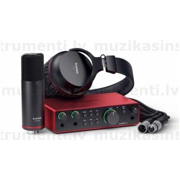 Focusrite Scarlett 2i2 Studio 4th Gen studijas kom