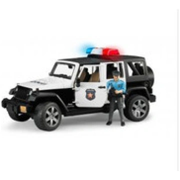 Police Bruder Jeep Wrangler Unlimited Rubicon with